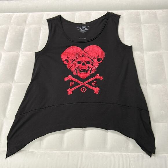 Disney Cruise Lines Pirates of the Caribbean Trapeze Cut Tank Top Size Large - Picture 9 of 10